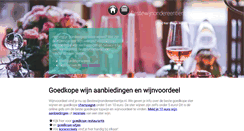 Desktop Screenshot of bestewijnondereentientje.nl